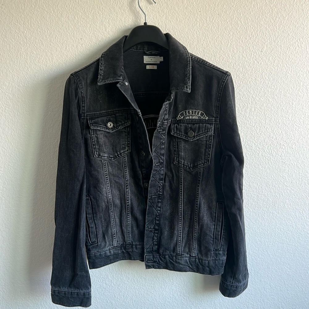 Medium Denim Jacket from TOPMAN